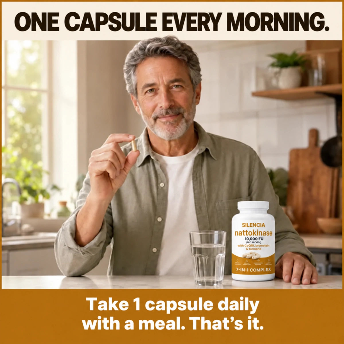 Nattokinase 10,000 · Get back to peak performance in bed, feel the difference in just 7 days