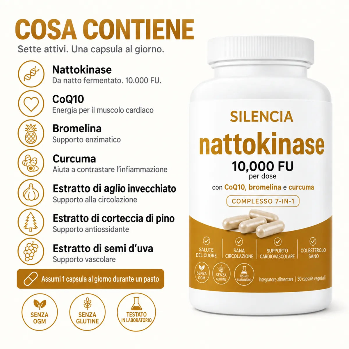 Cosa contiene: complesso 7-in-1