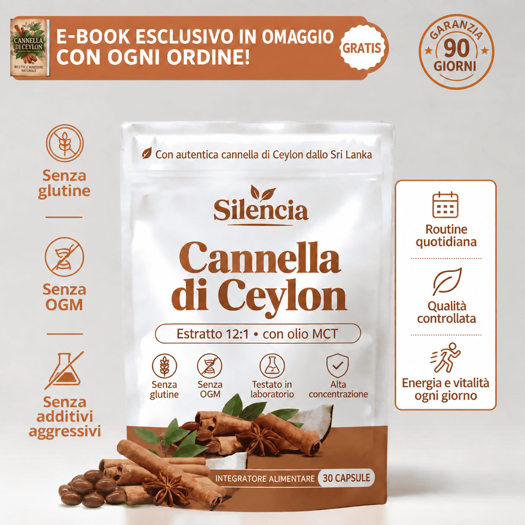Ceylon cinnamon 7200mg with MCT oil