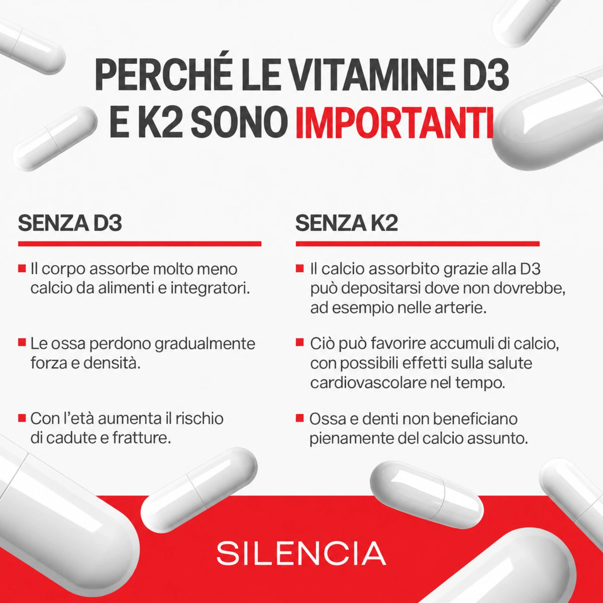 K2 Bones · Strong bones and pain-free knees, feel the difference in just 3 weeks