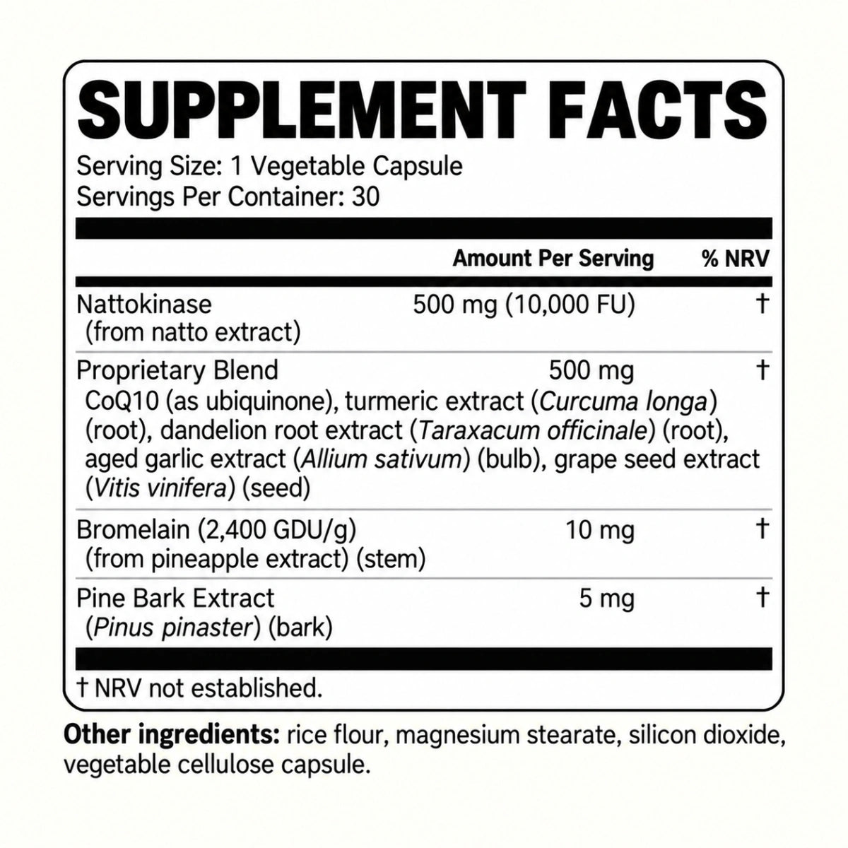 Nattokinase 10,000 · Get back to peak performance in bed, feel the difference in just 7 days