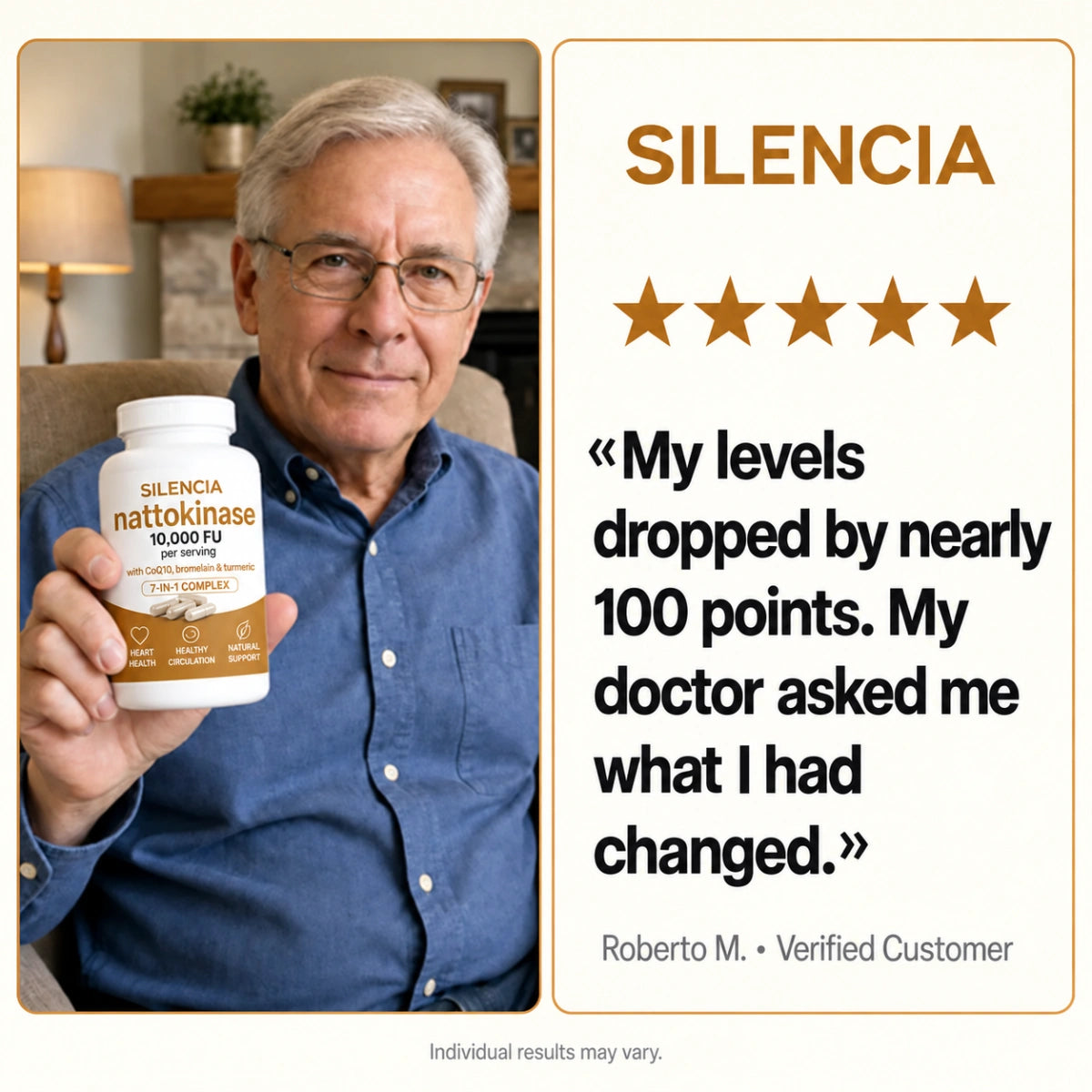 Nattokinase 10,000 · Get back to peak performance in bed, feel the difference in just 7 days