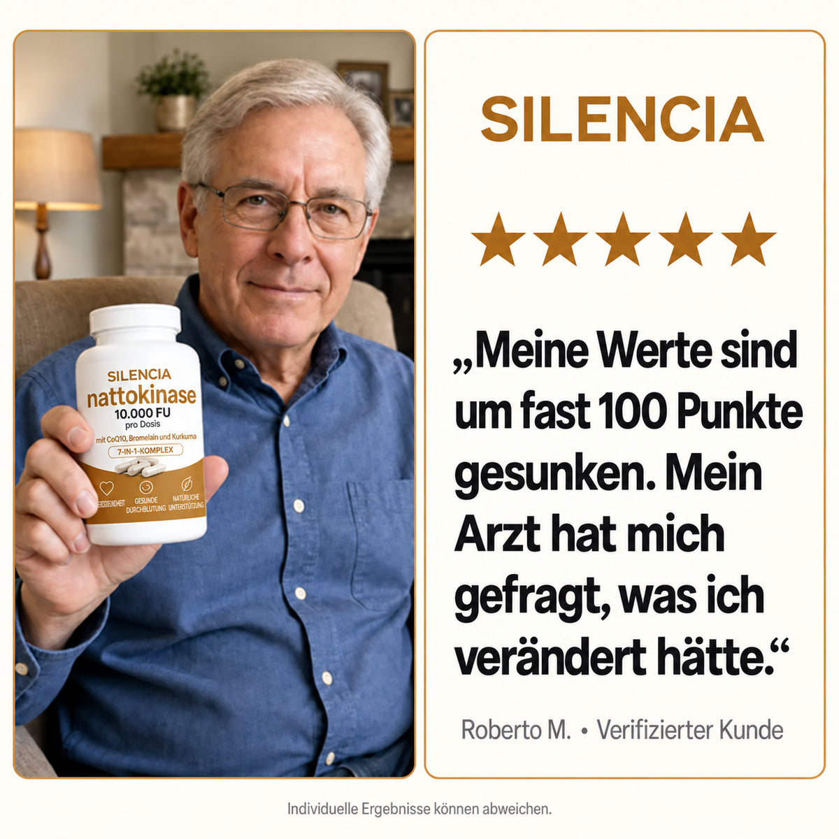 Nattokinase 10,000 · Get back to peak performance in bed – feel the difference in just 7 days