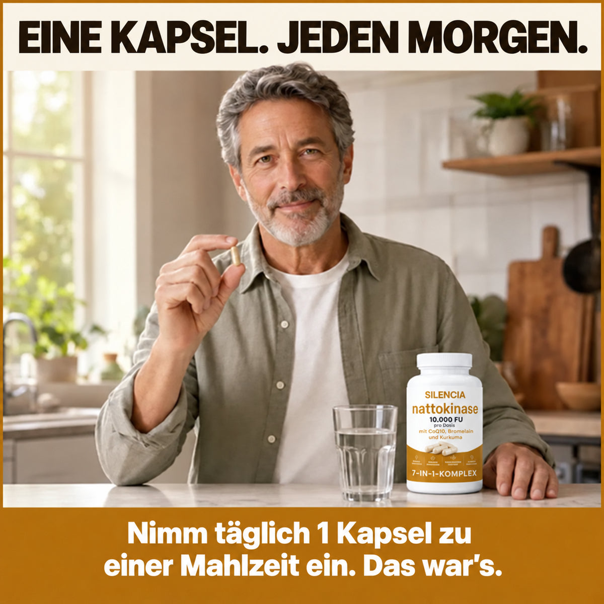 Nattokinase 10,000 · Get back to peak performance in bed – feel the difference in just 7 days