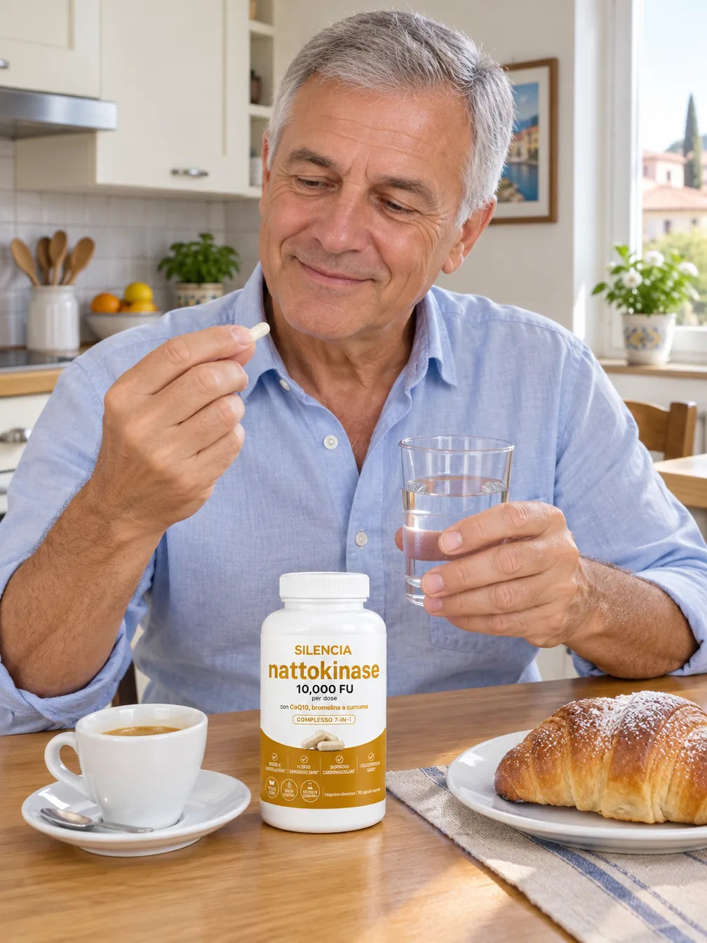 One capsule a day, and that’s it.